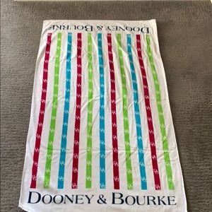 Dooney & Bourke beach towel